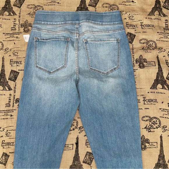 Old Navy NWT! Women'S In Tall Blue Mid-Rise Rockstar Super Skinny Jeggings - Picture 11 of 15